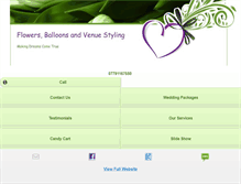 Tablet Screenshot of bloominlovelys.com